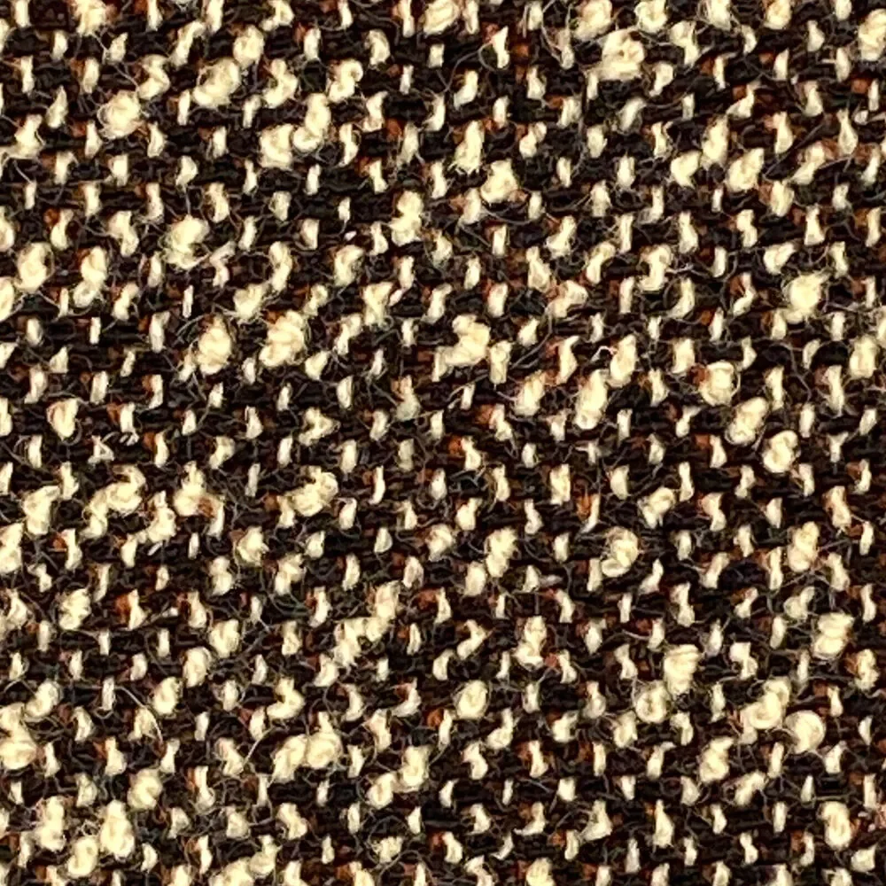 VTG Midi Pencil Skirt Womens M Brown Wool Tweed Mohair Straight Career Preppy